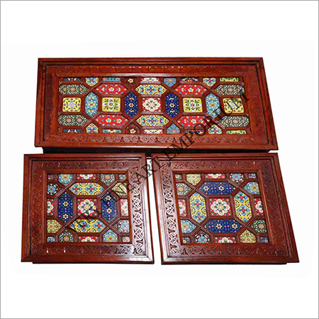 Tile Fitted Wooden Coffee Table