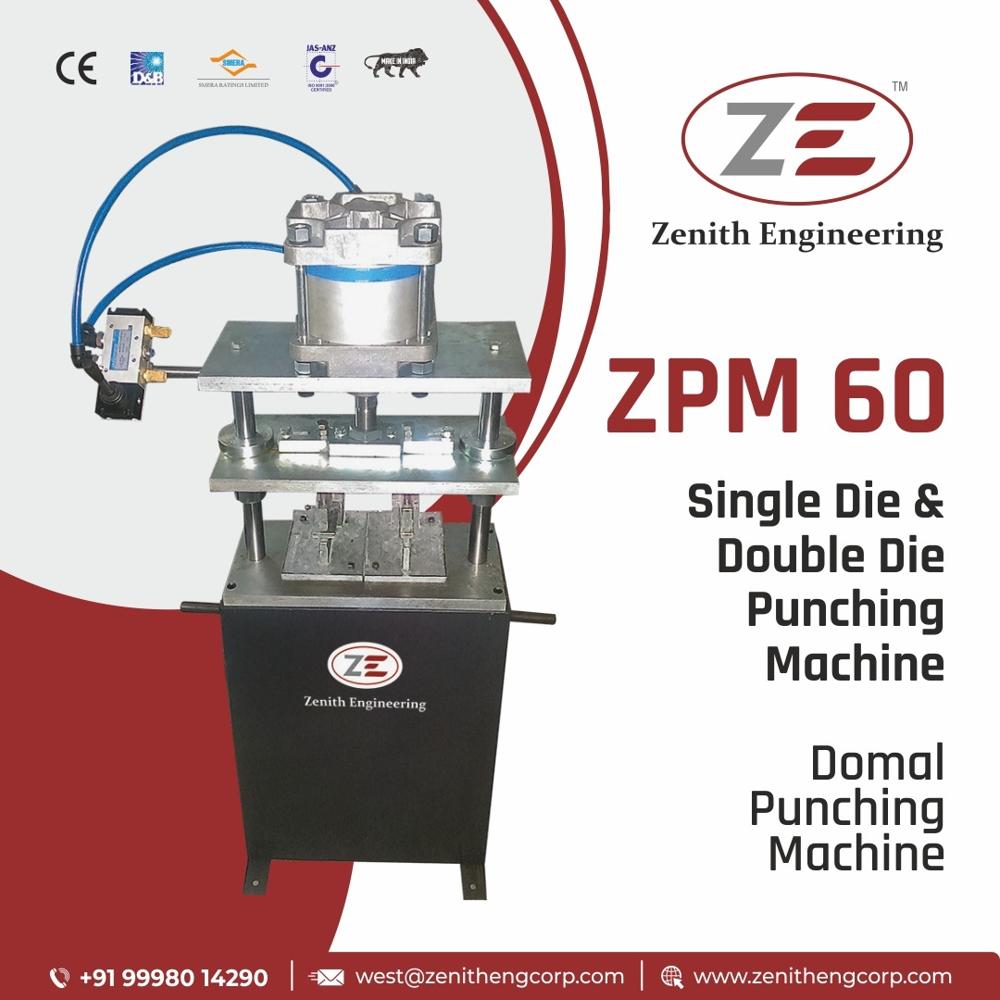 Semi-Automatic Domal Punching Machine
