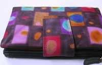 Hand Painted Trifold Wallets