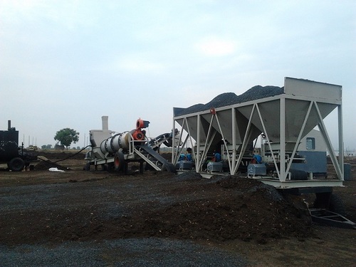 Steel Mobile Asphalt Mixing Plant