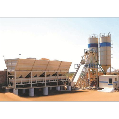 Concrete Mixing Plant - Stainless Steel Design | Durable and Reliable Performance