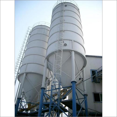 Industrial Silos - Polished Steel, 10-20 Ton Capacity | Durable And Reliable Storage Solutions