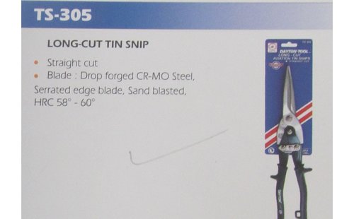 Long Cut Tin Snip