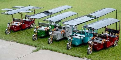 Solar E Rickshaw