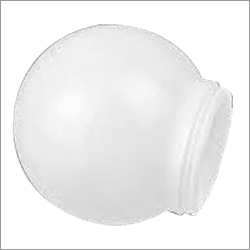 LED Bulb Cup - Plastic, 100mm Diameter, White, Matte Finish | Weatherproof, Durable, Protective, Easy Install