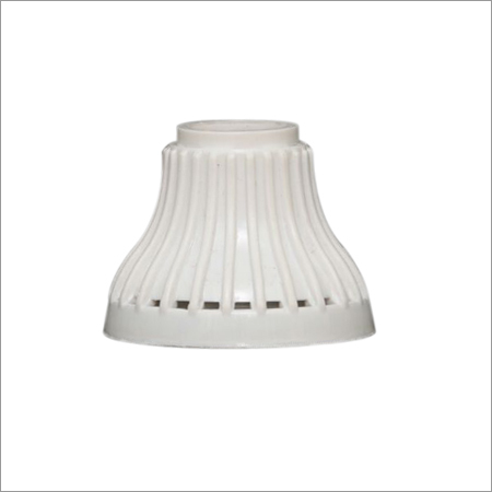 LED Bulb Cup - Plastic, 100mm Diameter x 80mm Height, White | Durable, Heat Resistant, Lightweight, Easy Installation