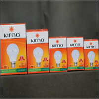 LED Light - Plastic and LED, E27/B22 Base, Warm White, Variable Wattage, Energy Saving, Long Life