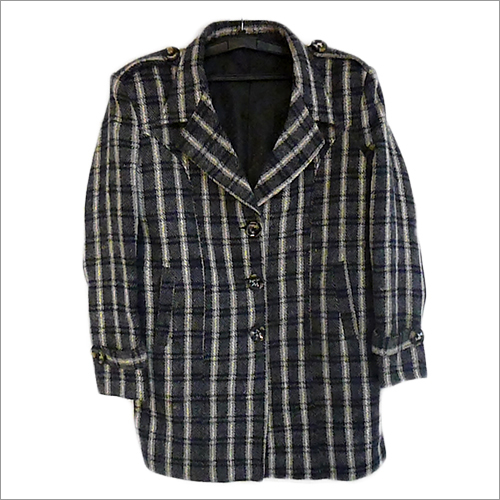 Ladies Plaid Coat