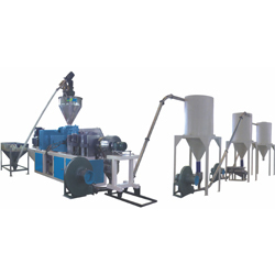 Conical Extruder for PVC Compounding