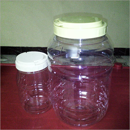 Transparent Plastic Jar