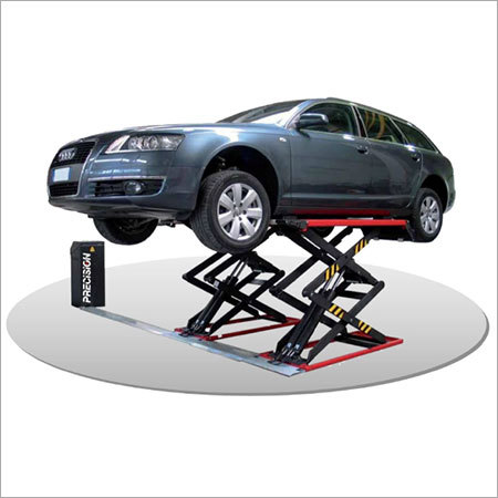 Extra Low Profile Inspection Hydraulic Scissors Lift