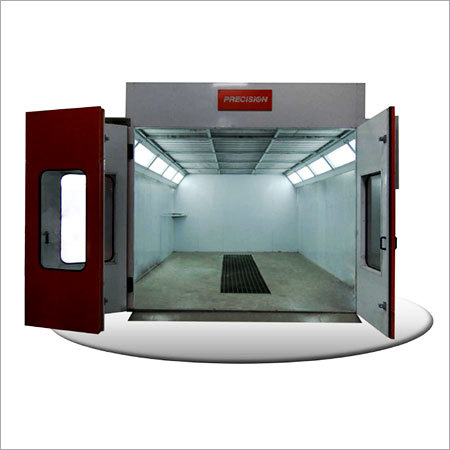 Paint Booth 6 M with Extra Wide Cabin