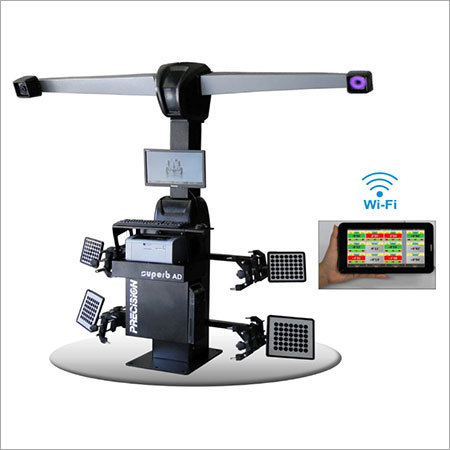 Professional 2 Camera 3D Robotic Wheel Aligner