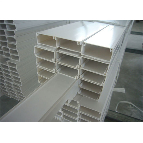 White Pvc Electrical Cable Trays