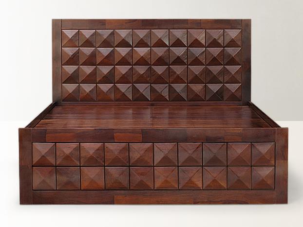 Amour Elias Wooden Storage Bed