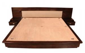Amour Seletar Wooden Storage Bed