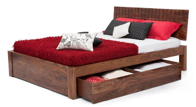 Amour Bartley Wooden Storage Bed