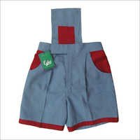 School Shorts - Cotton & Polyester Blend, Size M | Shrink Resistant, Easy To Wash, Soft Texture, Embroidered Logo, Sleeveless Design