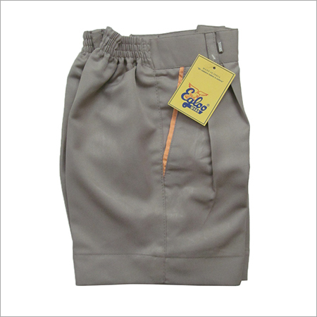 School Grey Half Pant