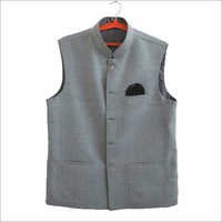 Grey Nehru Jacket Age Group: 22-42 Year