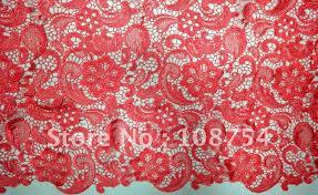 Chemical Lace Fabrics