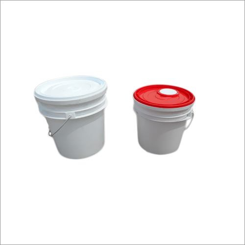 White Plastic Buckets