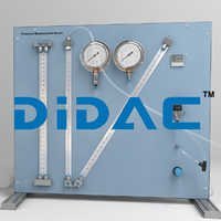 Pressure Measurement Bench - Color: Grey