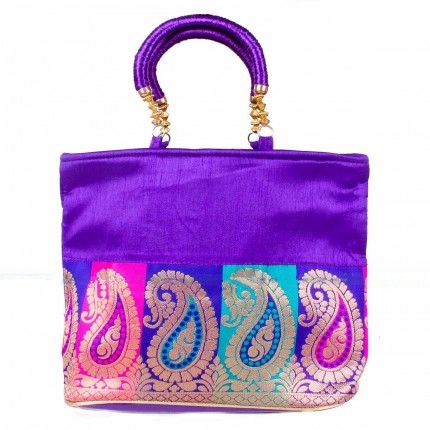 Hand Bag - Multi Colour Big Mango Deign