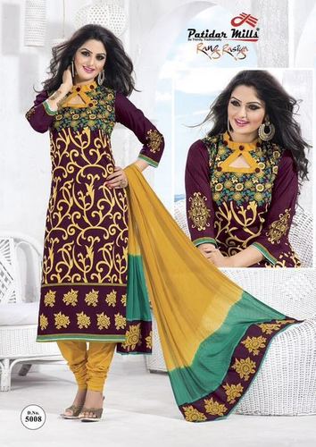 Patidar mills Cotton Printed Dress Material
