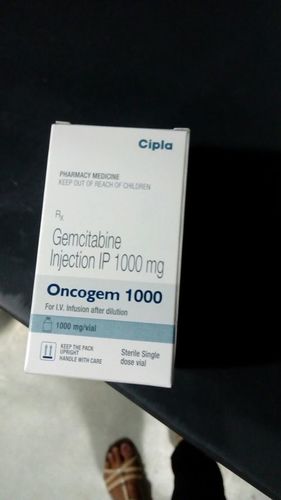 GEMCITABINE INJECTION IP 1000 MG