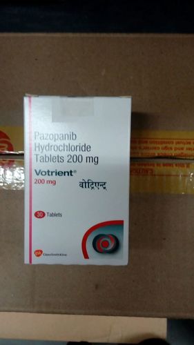 Pazopanib Hydrochloride Tablets 200 Mg