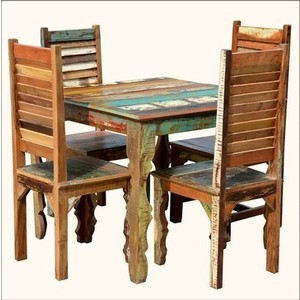 Reclaimed Wood Dining Chair
