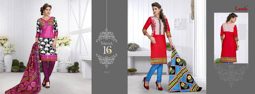 Laado  Cotton Printed Dress Material