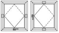 Pivot Window Hardware