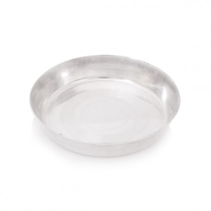 Silver Coated Pooja Plate