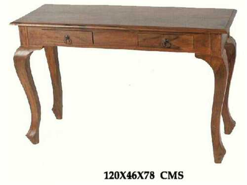 Royal Sheesham corner table with Two Drawer