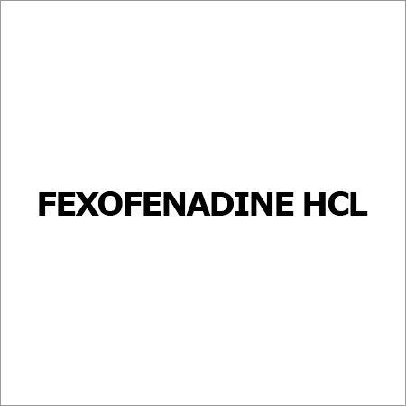 Fexofenadine- HCL
