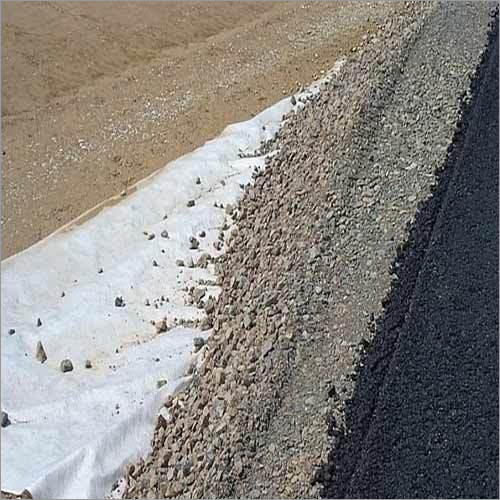 Geotextile Non Woven Felt Application: For Waterproofing And  Construction