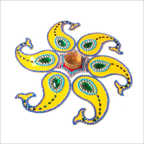 Acrylic Moti Rangoli