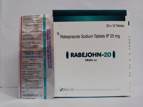 Rabeprazole-20 Tablets By JOHNLEE PHARMACEUTICALS PVT. LTD.