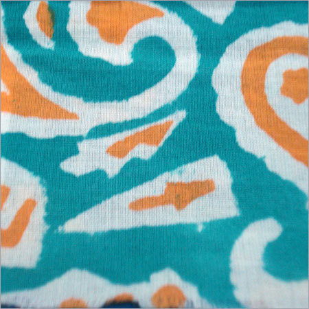 Rapid Print - Cotton Blend, 58" Width, Teal Color | Durable Fabric, Easy Care, Quick Drying, Soft Texture, Vibrant Abstract Pattern