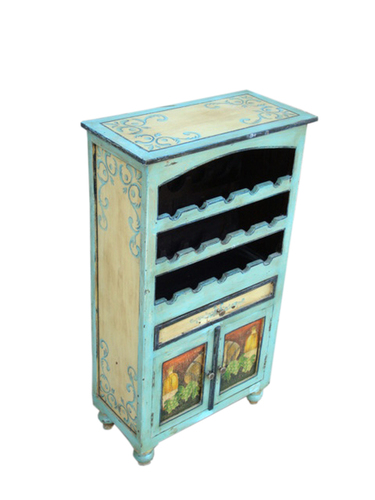 Painted Furniture-Bar Cabinet