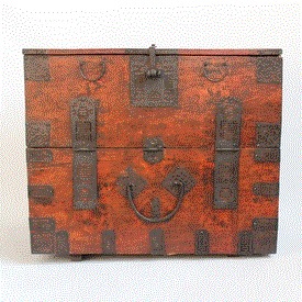 Antique Mongolian Chest