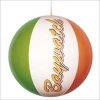 Inflatable Beach Ball - Pvc, 24 Inches, Green | Durable Design, Colorful, Easy Use, Inflatable, Large Size