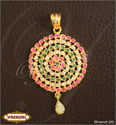 Cz Locket - Gold Plated, 3.2mm Thickness, 5-10g Weight | Golden Color, Diamond, Opal, Pearl, Ruby Stones, Women's Jewelry for Anniversary, Engagement, Gift, Party, Wedding