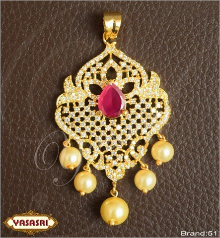 Golden Cz Locket