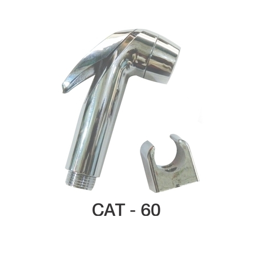 ABS Chrome Gun Series - ABS Chrome, 60mm, Chrome Finish | Durable Design, Easy Installation, Variable Flow Rate, Compact Size