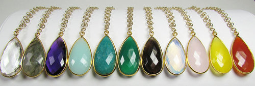 Pear Shape Pendants