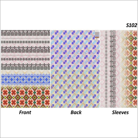 Ladies Printed Dress Material Fabric