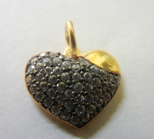 Same As Picture Love Heart Charm Pendant